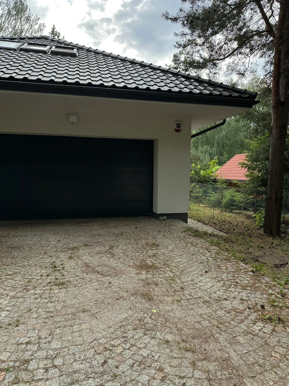 Podjazd, przed